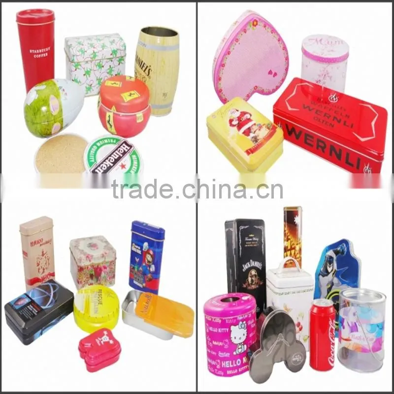 CMYK printing air tight factory coffee tin
