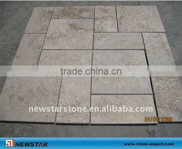 yellow travertine versailles