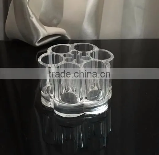 cy270 Plum Flower Clear Acrylic Makeup Organizer Insert Makeup Box Lipstick Brush Storage Box Cases
