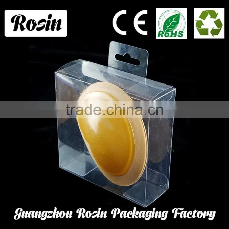 eco friendly transparent plastic box with hangtag manufacturer and exporter