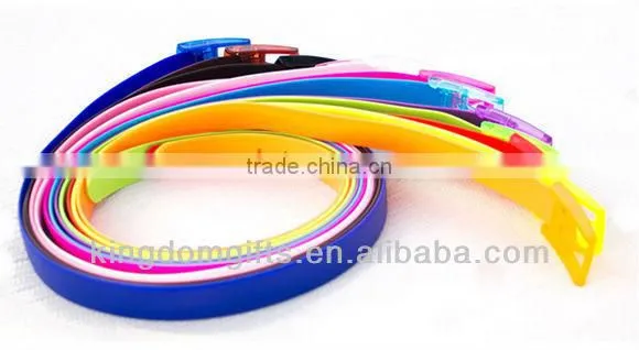 Stylish Leisure Silicone Belt for Girls