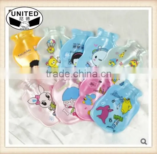 HOT WATER BOTTLE 1.5 Litre Plain Rubber Various Colours