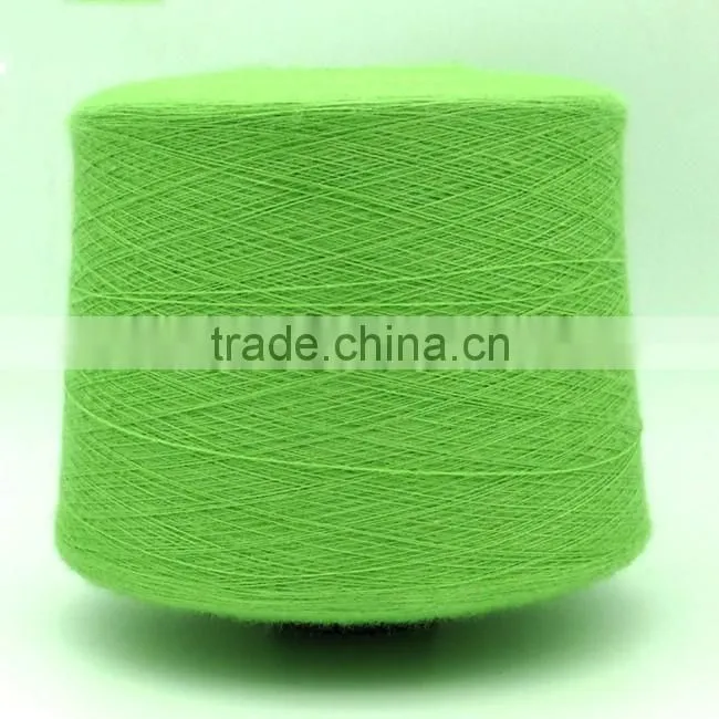 Viscose Nylon core spun yarn 28s/2 for knitting Anti pilling rabit hair