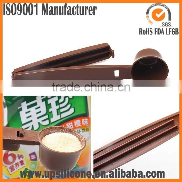 High quality sealing food bag clip with scoop