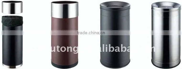 Newest design Hotel passageway ashtray rubbish bin