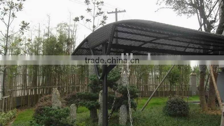 High quality garden Alum frame 2 person swing