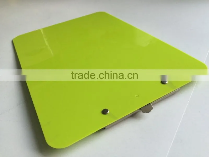 A4 PS green office clipboard,