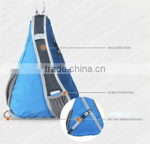 Manufacture direct sale fantasy mono-strap backpack man sling bag sports mono strap bag