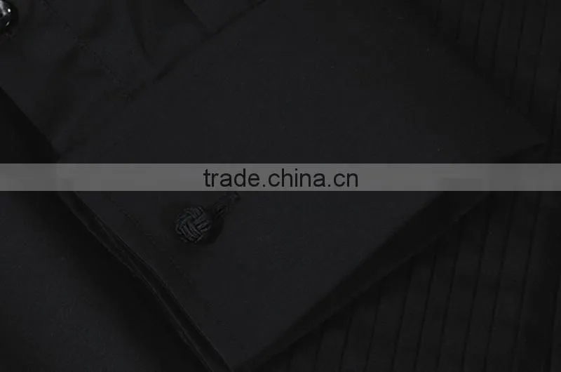 Men's 100% cotton french cuff Guayabera shirt