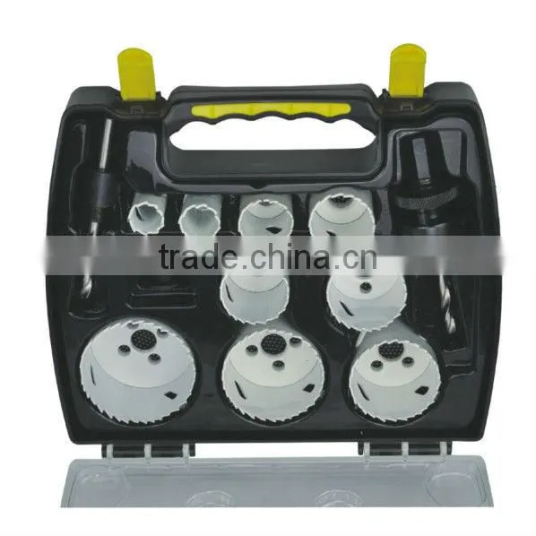 CF6406 9 pieces bi-metal concrete hole saw kit