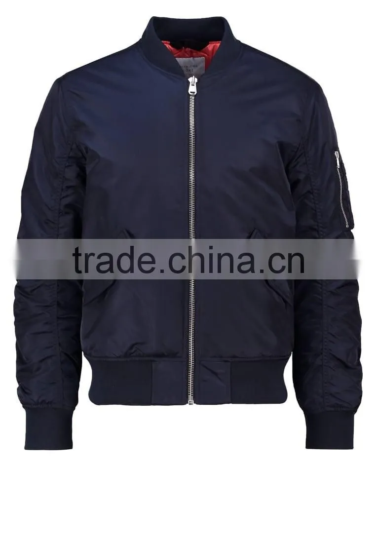 Popular style stain wind breaker bomber jacket