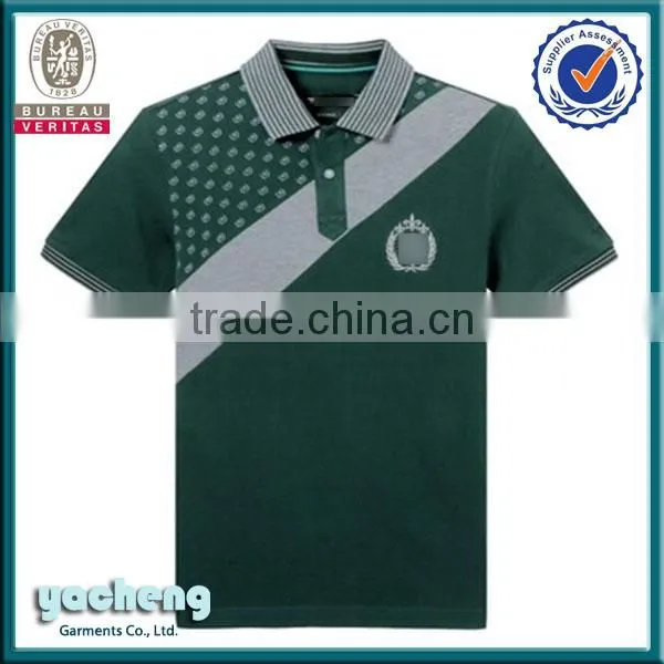 custom embroidery patch high quality cotton men t-shirt
