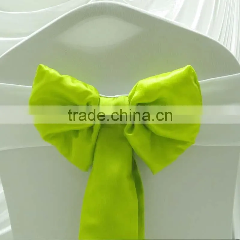 New Design Spandex Chair Band with Bow/Bowknot for Wedding Banquet