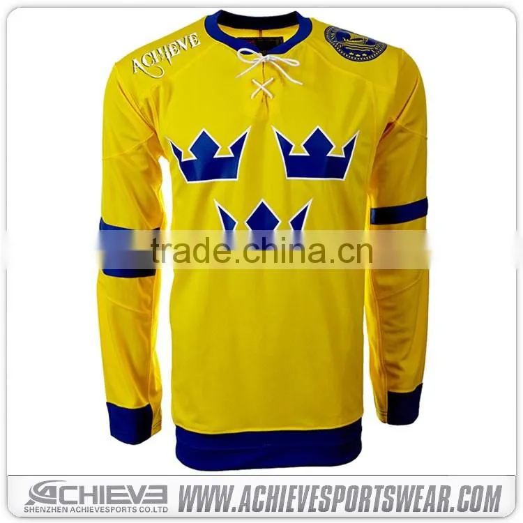 sublimation hockey jerseys custom training hockey wear team bespoke hockey uniforms