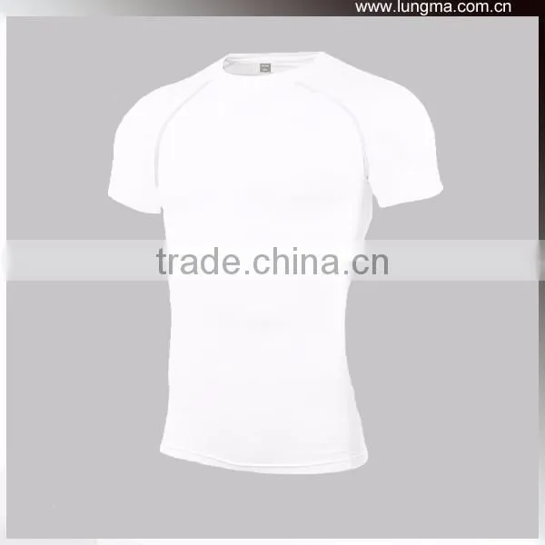 Hot Sale Spandex Polyester Lycra Rash Guard Compression Rashguard