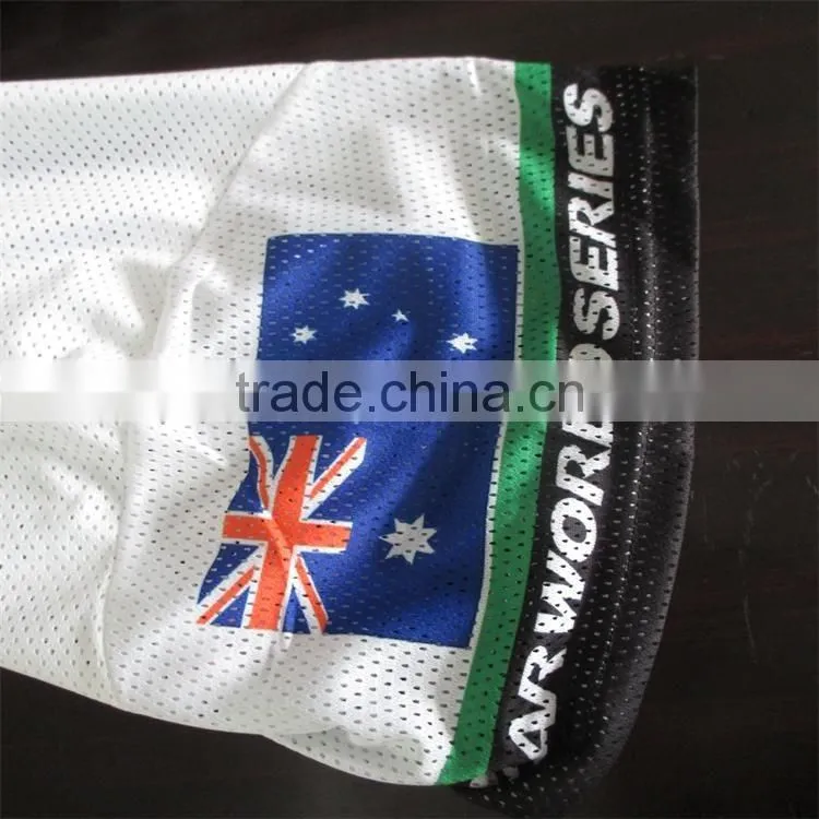 Full sublimation printing custom made kayaking bibs