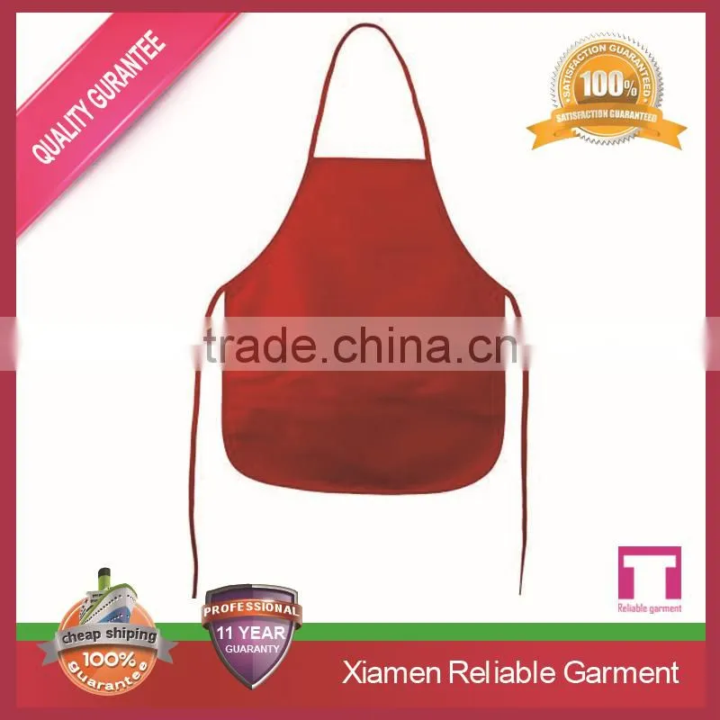 New blank red high quality heat protective the apron of waiter the pattern