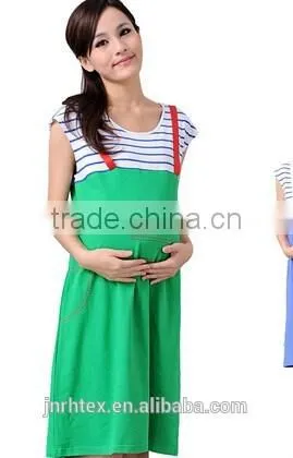 Hot sale 100%Cotton plain color clothes for pregnant women