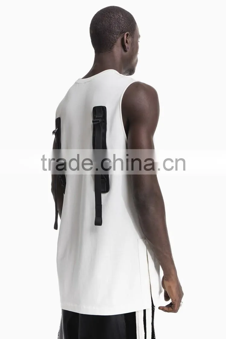 white sleeveless t shirt latest t shirt design for men