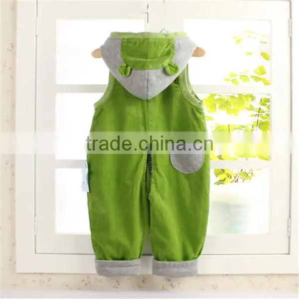 fashion sleeveless newborn baby clothing custom