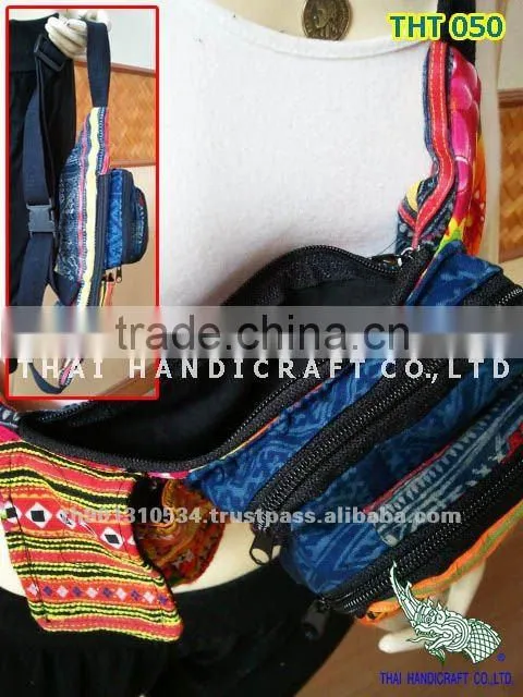 Embroidered HMONG HILL TRIBE Waist Bag Fanny Packs handmade