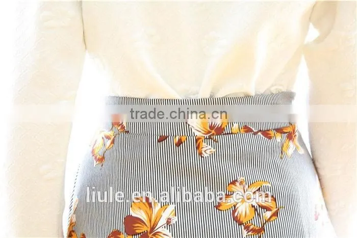 Latest design Women fashion medium long skirt ladies casual skirt