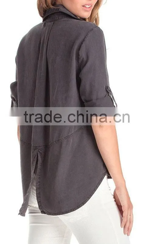 2015 Women Gender and Adult Age Group Ladies Shirt girls' fashion apparel office wear for women
