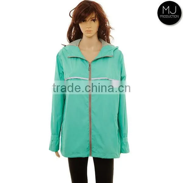 Wholesale Hot Sale Polyester Rain Jacket