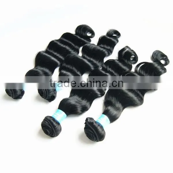 Natural Black Color Popular Style Peruvian Deep Wave She'S Happy Hair