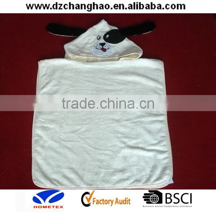 baby hooded poncho