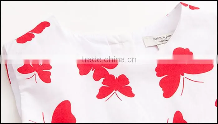 digital print 100% cotton baby frock designs