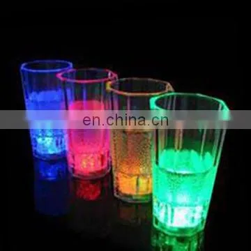 lighted led flashing beer glass for bar and KTV