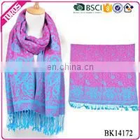 Top selling women pashmina paisley scarf