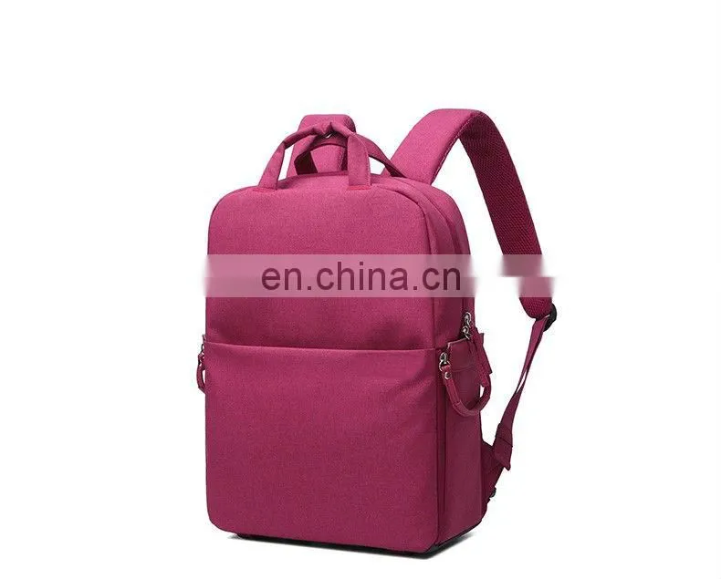 Custom Waterproof Video School Travel Photo Digital Camera Backpack Laptop Bag