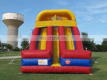 2013 Double Lane inflatable slide