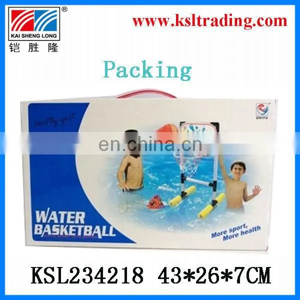 2 in 1 summer toy plastic water basketball/plastic toy water football series
