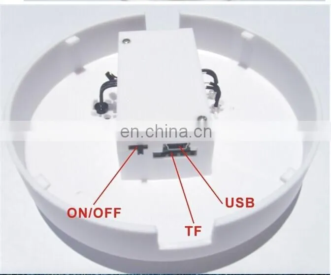 2015 new 720p Hidden Smoke Detector Model Camera Mini Camcorder audio video recorder mini camera Detection DV Surveillance DVR