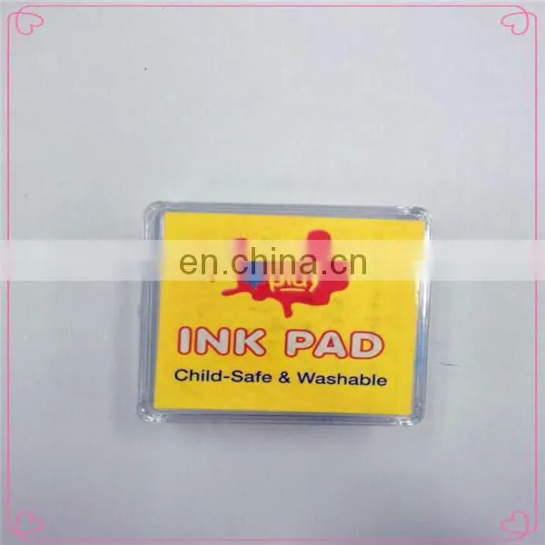 create and cute washable toy ink pad for children