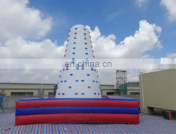 Hot sale climbing mountains inflatable Rock Climbing Wall