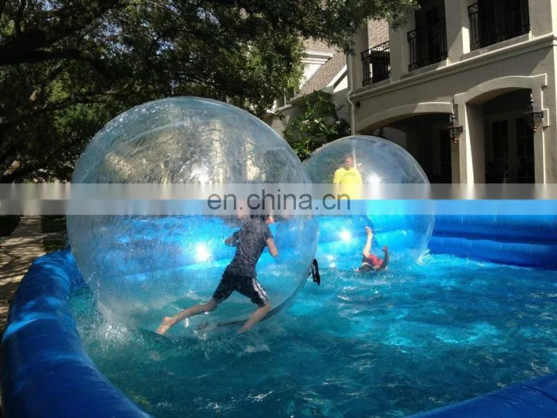 Sports inflatable zipper water walking ball price walk on water ball