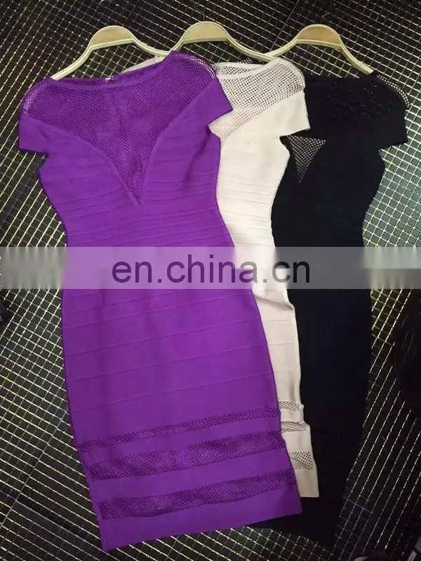 2016 popular tight women v-neck evening dress