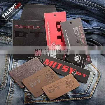 custom design and product series label tag for garment