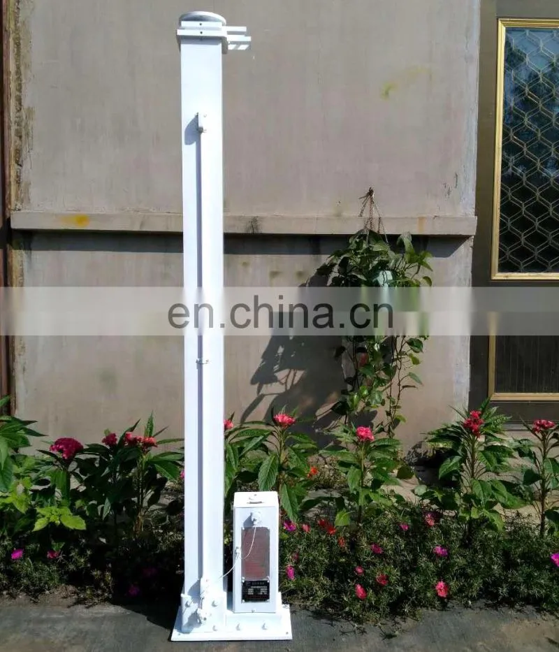 satellite telescopic mast military on trailer 8.4m