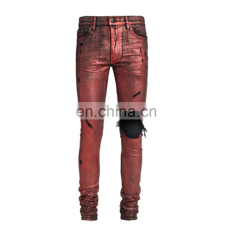DiZNEW STRETCH FOIL DENIM JOGGER STOCK XXOO JEANS FOR MEN