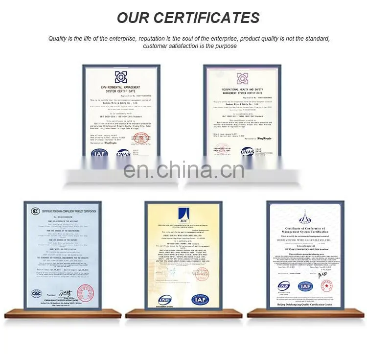 Supply 4*240 sizes protector electrical power wire cable