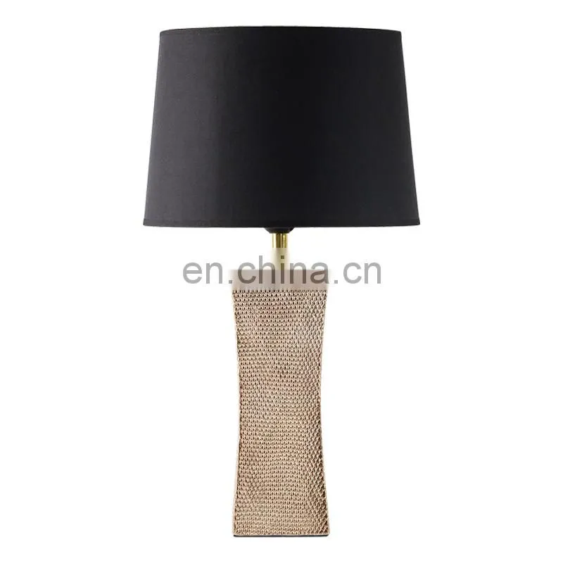 Europe new design table light and ceramic table lamp