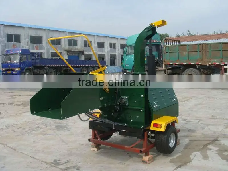 Self-powered Wood Chipper