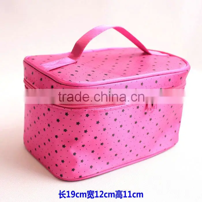 Hanging pot standing uo pouch, beautiful cosmetic tool box
