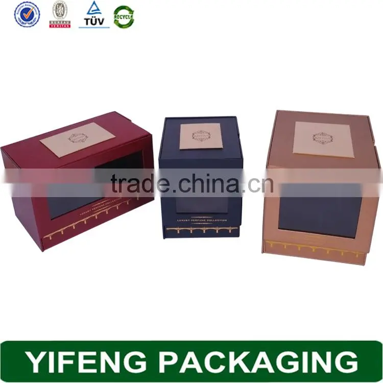 New style gift packaging, kraft paper box, paper folding box