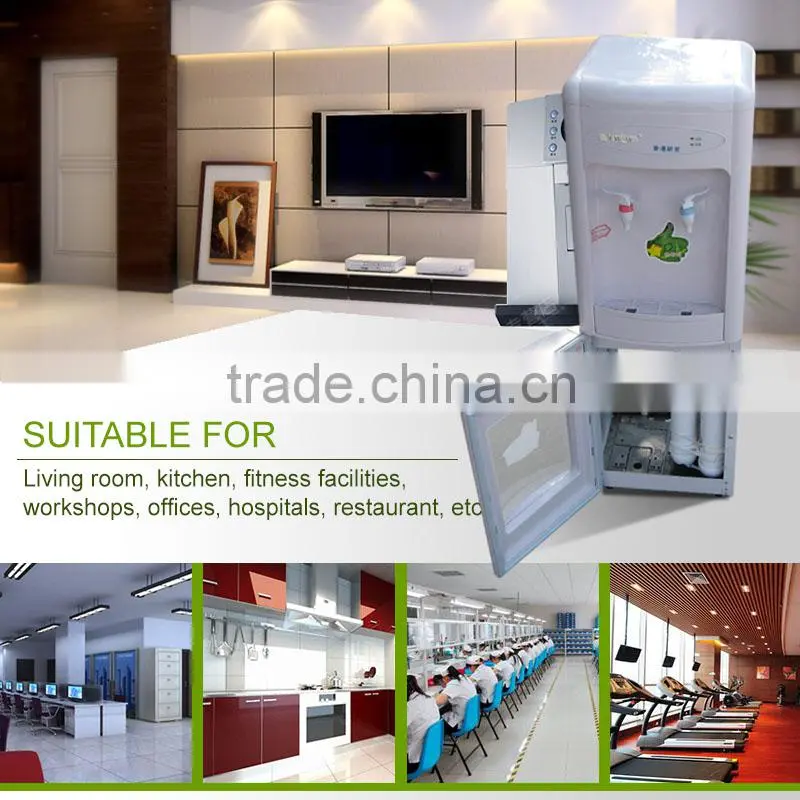 iron panel water cooler/water dispenser with 7 filters